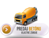 Predaj betónu